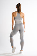 Sparta Laconic Seamless Sports Bra - Charcoal Grey - Sparta Gym Wear 