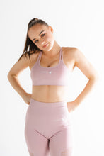 Sparta Evo Seamless Sports Bra - Pastel Pink - Sparta Gym Wear 