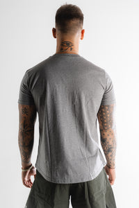 Sparta Training T-shirt - Grey Marl/Black - Sparta Gym Wear 