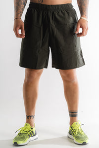 Sparta Woven Shorts - Khaki - Sparta Gym Wear 