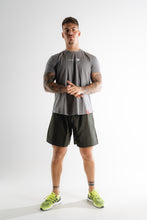 Sparta Training T-shirt - Grey Marl/White - Sparta Gym Wear 