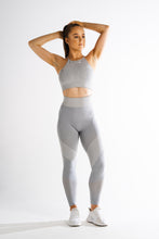 Sparta Laconic Seamless Leggings - Charcoal Grey - Sparta Gym Wear 