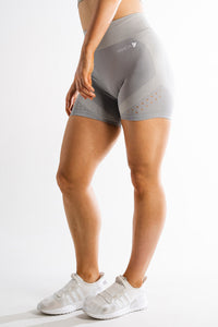 Sparta Laconic Seamless Shorts - Charcoal Grey - Sparta Gym Wear 