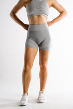 Sparta Laconic Seamless Shorts - Charcoal Grey/Blue Volt - Sparta Gym Wear 