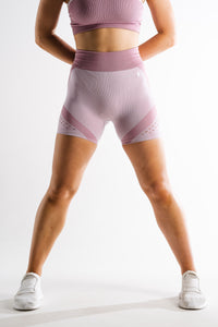 Sparta Laconic Seamless Shorts - Shadow Rose - Sparta Gym Wear 