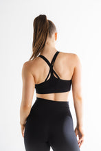 Sparta Evo Seamless Sports Bra - Black - Sparta Gym Wear 