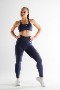 Sparta Evo Seamless Sports Bra - Sapphire Blue - Sparta Gym Wear 