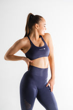 Sparta Evo Seamless Sports Bra - Sapphire Blue - Sparta Gym Wear 