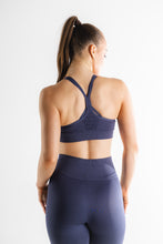 Sparta Evo Seamless Sports Bra - Sapphire Blue - Sparta Gym Wear 