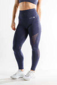 Sparta Evo Seamless Leggings - Sapphire Blue - Sparta Gym Wear 