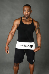 Sparta Gunner Stringer - Black - Sparta Gym Wear 