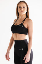 Sparta Ultra Seamless Sports Bra - Black - Sparta Gym Wear 