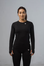 Sparta Dry Long Sleeve Top - Black - Sparta Gym Wear 