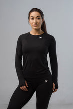 Sparta Dry Long Sleeve Top - Black - Sparta Gym Wear 