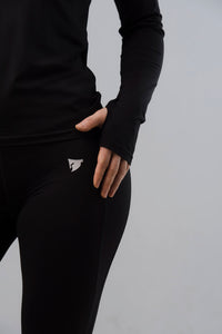 Sparta Dry Long Sleeve Top - Black - Sparta Gym Wear 