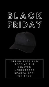 SPARTA UNRELEASED CAP - BLACK - Sparta Gym Wear