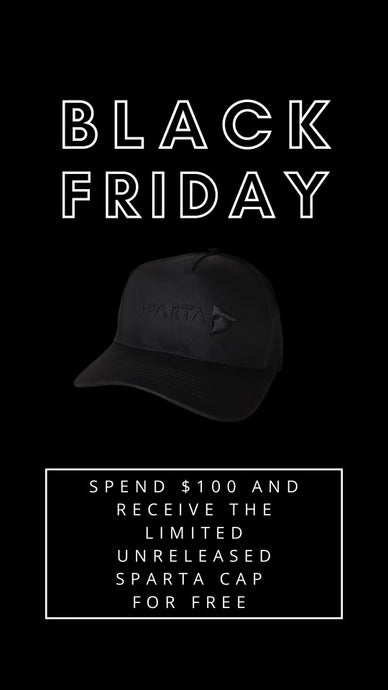 SPARTA UNRELEASED CAP - BLACK - Sparta Gym Wear