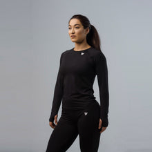 Sparta Dry Long Sleeve Top - Black - Sparta Gym Wear 